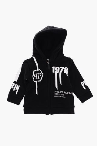 EST.1978 printed sweatshirt with hood