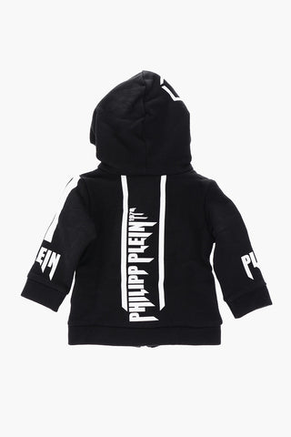 EST.1978 printed sweatshirt with hood