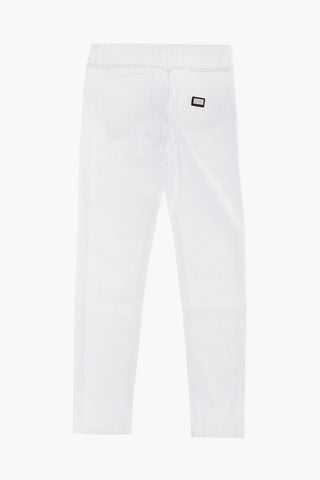 EST. 1978 jeans slim fit con strass laterali