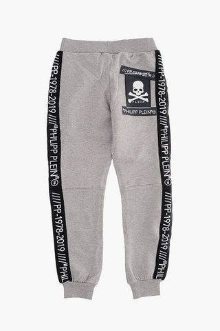 EST.1978 Contrasting side Band biker jogger pants