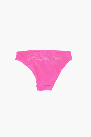 solid color bikini swimsuit with skull