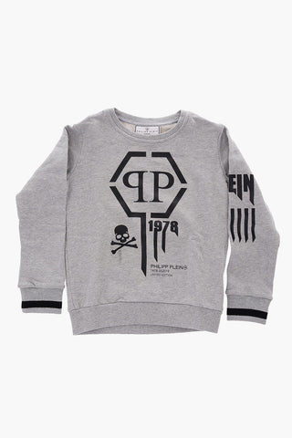 EST.1978 printed crew-neck sweatshirt