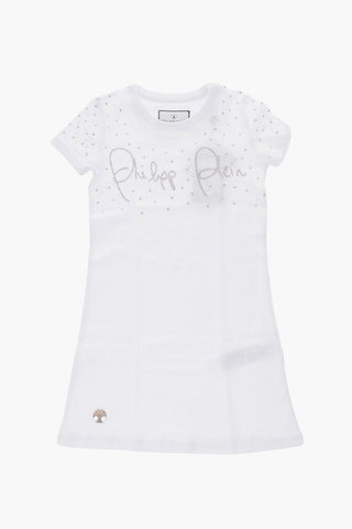 vestito T-Shirt con logo gioiello