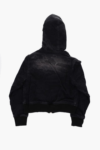 camouflage denim jacket