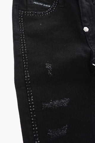 EST.1978 distressed slim fit jeans