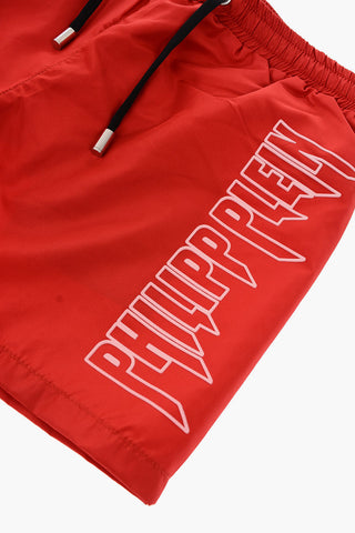 short swimsuit ROCK PP with side print
