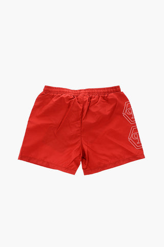 short swimsuit ROCK PP with side print