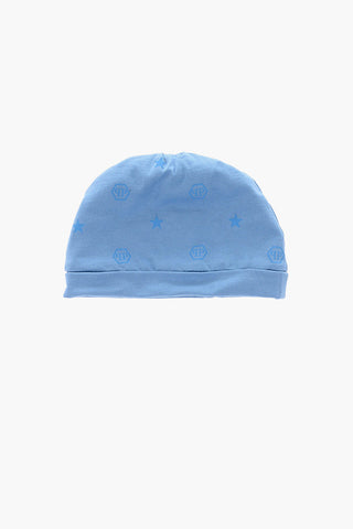 printed romper suit hat and bib set