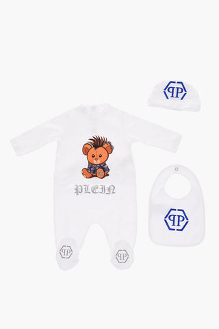 romper suit hat and bib BONNY set