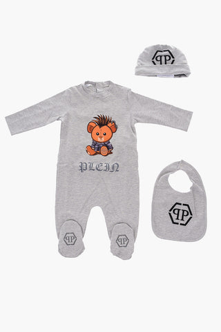 romper suit hat and bib BONNY set