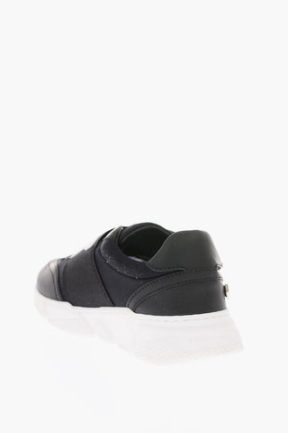 EST.1978 leather ROCK PP slip on sneaker with embossed logo