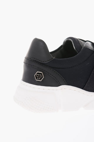 EST.1978 leather ROCK PP slip on sneaker with embossed logo