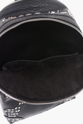 EST.1978 studded faux leather BRUTO backpack with silver details