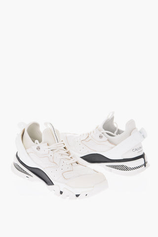 205W39NYC leather and neoprene CARLOS 10 sneakers