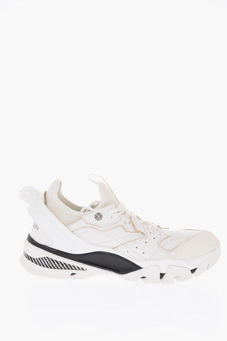 205W39NYC leather and neoprene CARLOS 10 sneakers