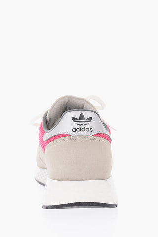suede leather and fabric MARATHON TECH sneakers
