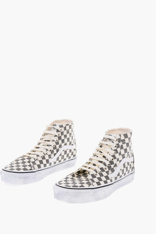 checked SK8-HI TAPERED high top sneakers