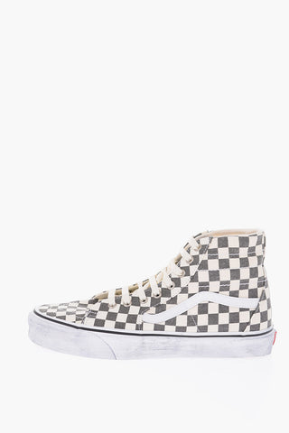 checked SK8-HI TAPERED high top sneakers