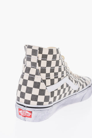checked SK8-HI TAPERED high top sneakers