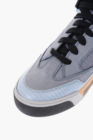MM22 leather high top sneakers
