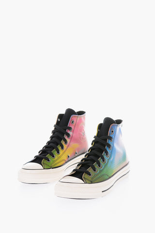 ALL STAR CHUCK TAYLOR iridiscent high-top sneakers