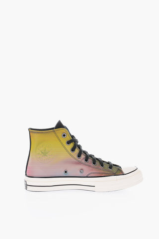 ALL STAR CHUCK TAYLOR iridiscent high-top sneakers