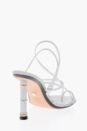 9.5cm glitter CARLOTTA sandals