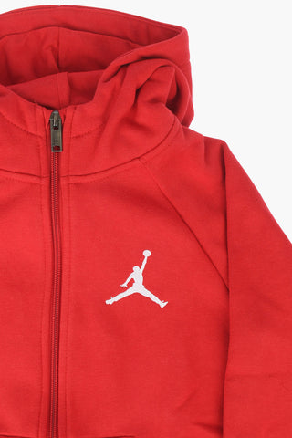 AIR JORDAN hooded JUMPMAN sweatshirt with zip closure