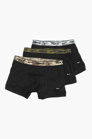 Set of 3 Boxer Briefs with Logo Waistband