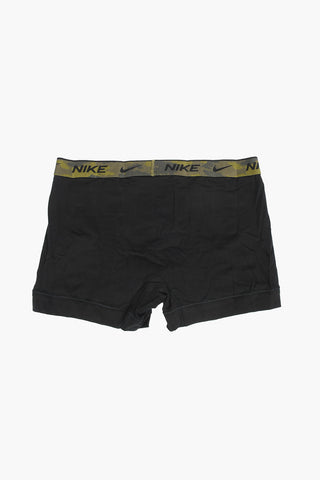 Set of 3 Boxer Briefs with Logo Waistband