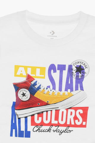 ALL STAR CHUCK TAYLOR T-shirt girocollo con stampa sul fronte