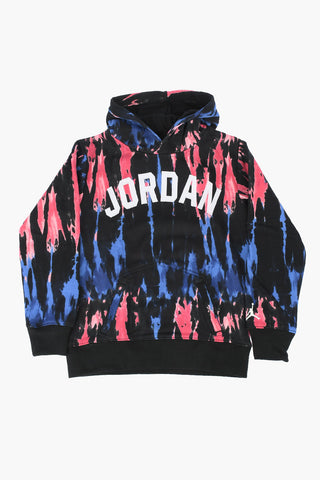 AIR JORDAN hooded sweatshirt with patch pocket