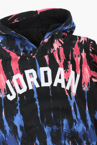 AIR JORDAN hooded sweatshirt with patch pocket