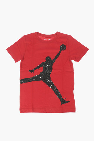 AIR JORDAN crew-neck OVERSIZE SPECKLE JUMPMAN t-shirt