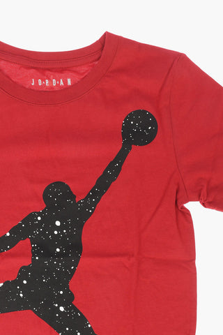 AIR JORDAN crew-neck OVERSIZE SPECKLE JUMPMAN t-shirt