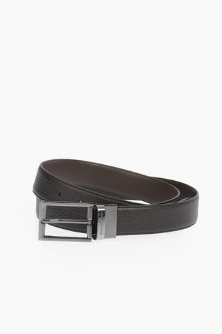 EZ TAILORING cintura reversibile in pelle 30mm