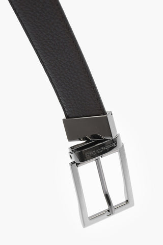 EZ TAILORING cintura reversibile in pelle 30mm