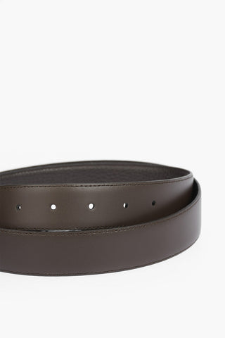 EZ TAILORING cintura reversibile in pelle 30mm
