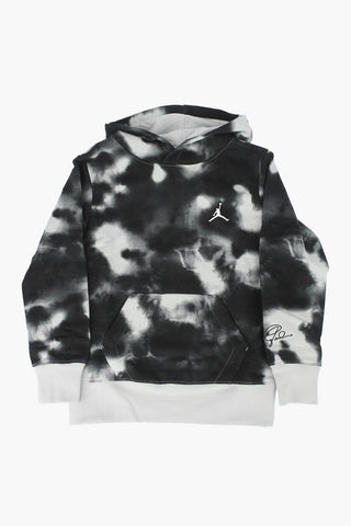 AIR JORDAN tie-dye effect JUMPMAN sweatshirt with hood