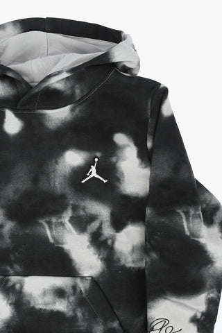 AIR JORDAN tie-dye effect JUMPMAN sweatshirt with hood