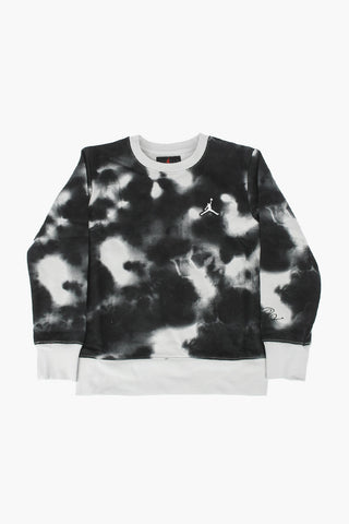 AIR JORDAN tie-dye effect crew-neck sweatshirt