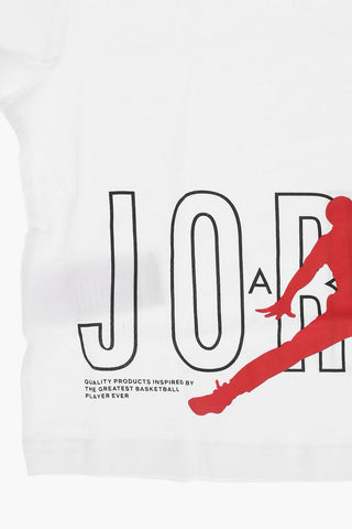 AIR JORDAN t-shirt girocollo stampata