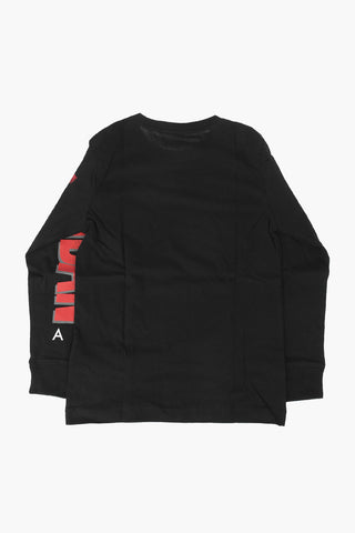 AIR JORDAN long sleeve JUMPMAN FORWARD t-shirt with side print