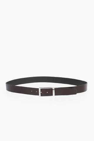 EZ TAILORING cintura reversibile in pelle 30mm
