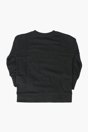 Rundhals-Sweatshirt mit Stickerei