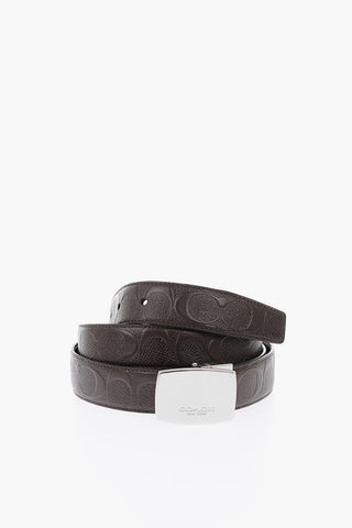 cintura reversibile in pelle 30mm