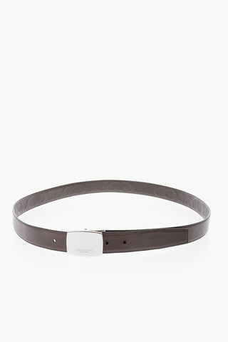 cintura reversibile in pelle 30mm