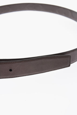 cintura reversibile in pelle 30mm