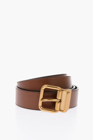 cintura reversibile in pelle 40mm