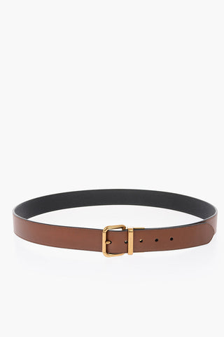 cintura reversibile in pelle 40mm